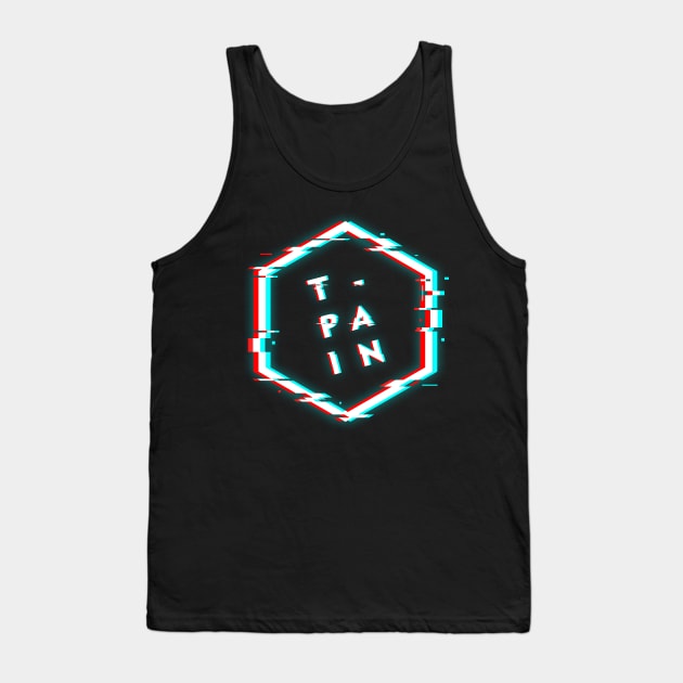 T-PAIN POLYGON GLITCH Tank Top by BELLASOUND